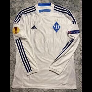 DYNAMO KYIV(KIEV) 2014/15 Match ISSUE/WORN JERSEY IARMOLENKO #10 EUROPA LEAGUE